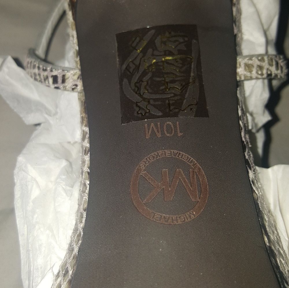 Michael Michael Kors Felicia Python-Embossed Leath - image 5